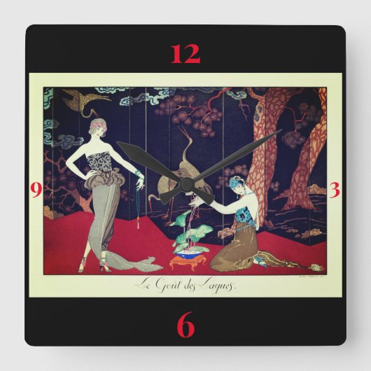 Barbier Retro fashion Uhr (Vorderseite)