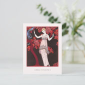 Barbier Tree of Science French Fashion Postkarte (Stehend Vorderseite)