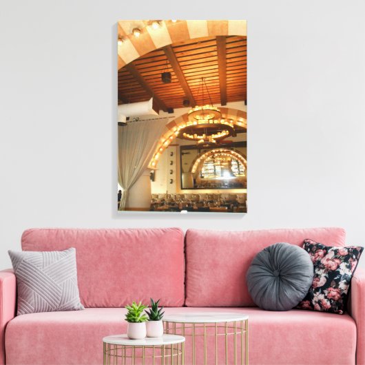 Barbounia Bar Leinwanddruck (Insitu (Wohnzimmer))