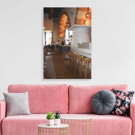 Barbounia Bar Leinwanddruck (Insitu (Wohnzimmer))