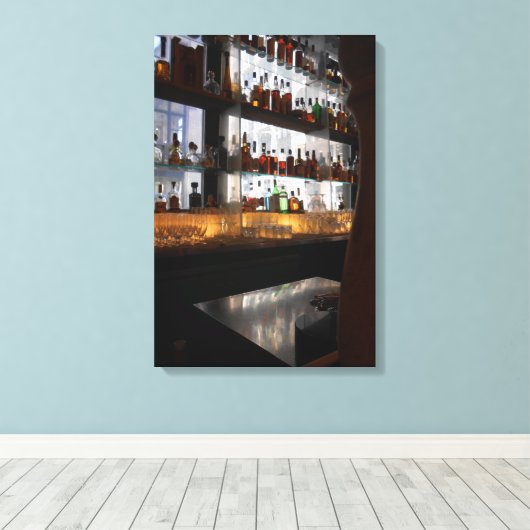 Barbounia Bar Leinwanddruck (Insitu (Holzboden))