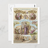 Barbours Thread Postkarte (Vorne/Hinten)