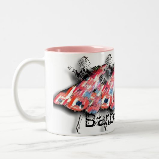 Barbs steppende Tasse (Links)