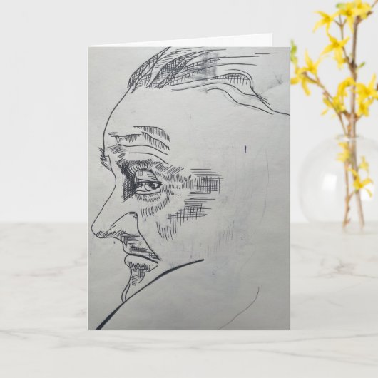 Barb's Too Card Karte (Gelbe Blume)