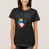 Barbuda Antigua It's In My DNA Barbudan Antiguan F T-Shirt (Vorderseite)