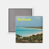 Barbuda Magnet (Vorderseite/Rückseite)