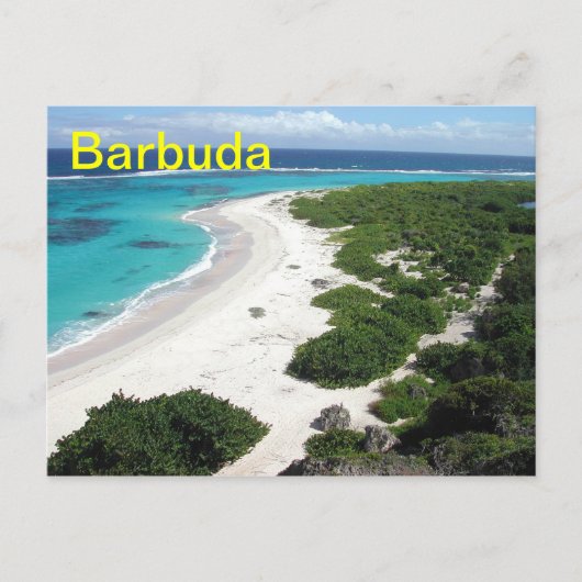 Barbuda Postkarte (Vorderseite)