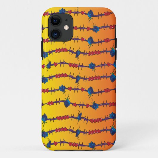 Barbwire Case-Mate iPhone Hülle (Rückseite)