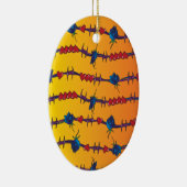 Barbwire Keramikornament (Rechts)