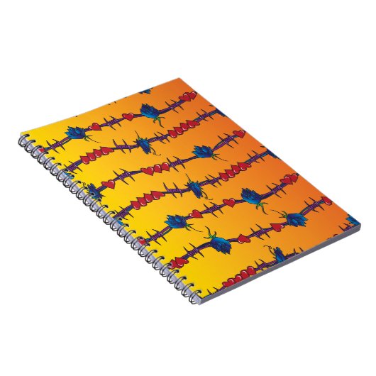 Barbwire Notizblock (Rechte Seite)