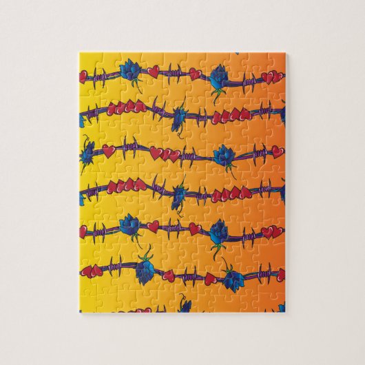 Barbwire Puzzle (Vertikal)