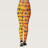 Barbwire Tattoo Leggings (Rückseite)