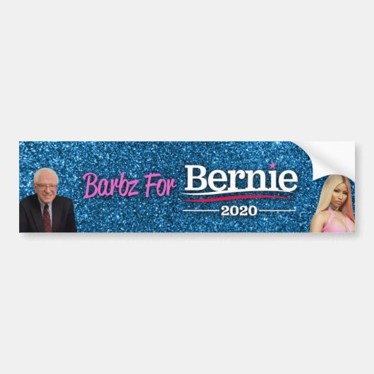 Barbz für Bernie Autoaufkleber (Vorne)