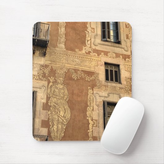 Barcelelona Wall Mousepad (Mit Mouse)