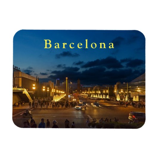 Barcelona. #103. magnet (Horizontal)