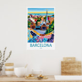 Barcelona 12 poster (Küche)