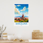 Barcelona 14 poster (Küche)