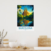 Barcelona 15 poster (Küche)