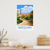 Barcelona 16 poster (Küche)