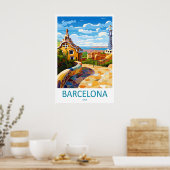 Barcelona 17 poster (Küche)
