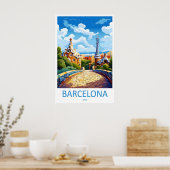 Barcelona 18 poster (Küche)