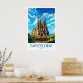 Barcelona 1 poster (Küche)