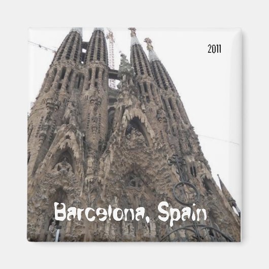 Barcelona 2011 magnet (Vorne)