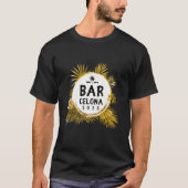 Barcelona 2023 Reiseteam Tour Urlaub T-Shirt (Vorderseite)