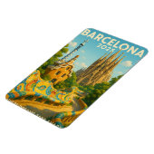 Barcelona 2025 - Wo Träume Gestalt annehmen Magnet (Linke Seite)