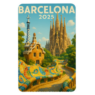 Barcelona 2025 - Wo Träume Gestalt annehmen Magnet