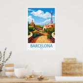 Barcelona 3 poster (Küche)