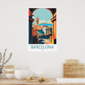 Barcelona 4 poster (Küche)