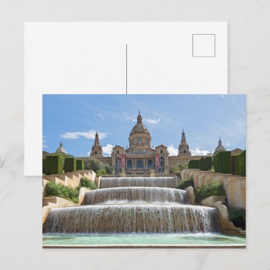 Barcelona. #60. postkarte (Vorne/Hinten)