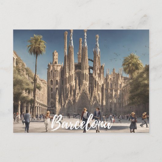 Barcelona (6) postkarte (Vorderseite)