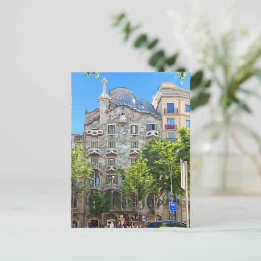 Barcelona. 6. postkarte (Stehend Vorderseite)