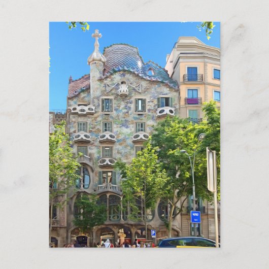 Barcelona. 6. postkarte (Vorderseite)