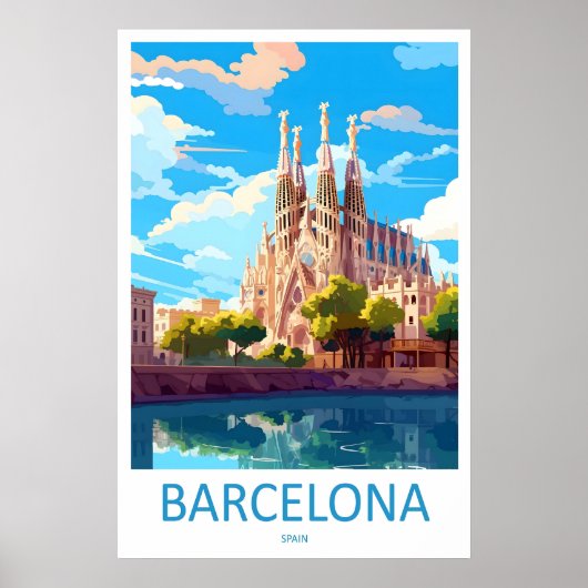 Barcelona 8 poster (Vorne)