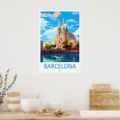 Barcelona 8 poster (Küche)