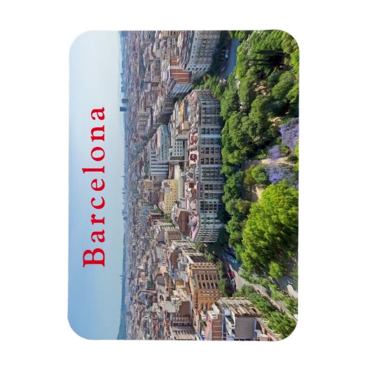 Barcelona. #91. magnet (Vertikal)