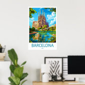 Barcelona 9 poster (Heimbüro)