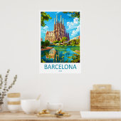 Barcelona 9 poster (Küche)