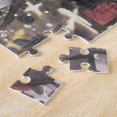 Barcelona am Abend von Walter Gramatte Puzzle (Seite)