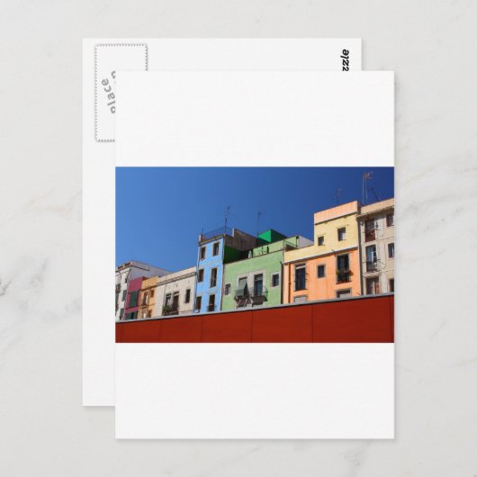 Barcelona Apts Postkarte (Vorne/Hinten)