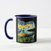 Barcelona Art Tasse, Spanisch, Gaudi - Lizard Tasse (Links)