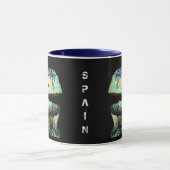 Barcelona Art Tasse, Spanisch, Gaudi - Lizard Tasse (Zentrum)
