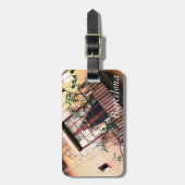 Barcelona-Balkon Gepäckanhänger (Vorderseite vertikal)