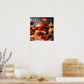 Barcelona Bites: Chorizo Champion Poster (Küche)