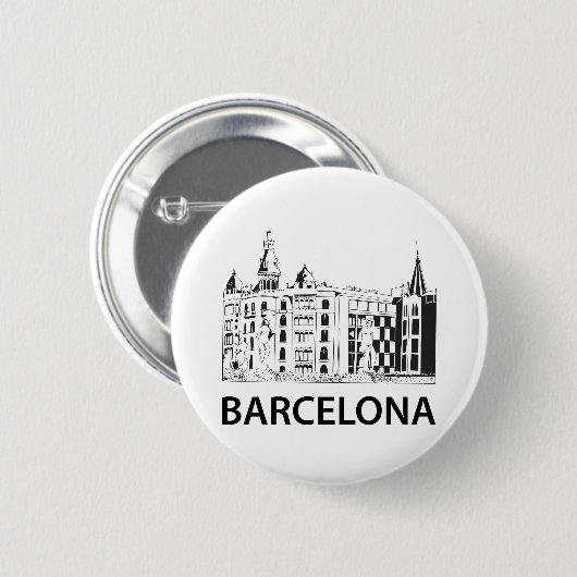 Barcelona Button (Vorne & Hinten)