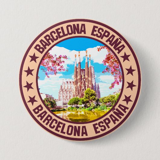Barcelona Button (Vorderseite)