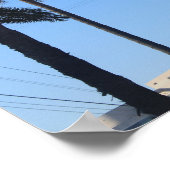 Barcelona Cable Cars Poster (Ecke)